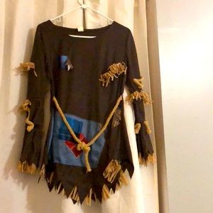 Halloween scarecrow dress/shirt Medium